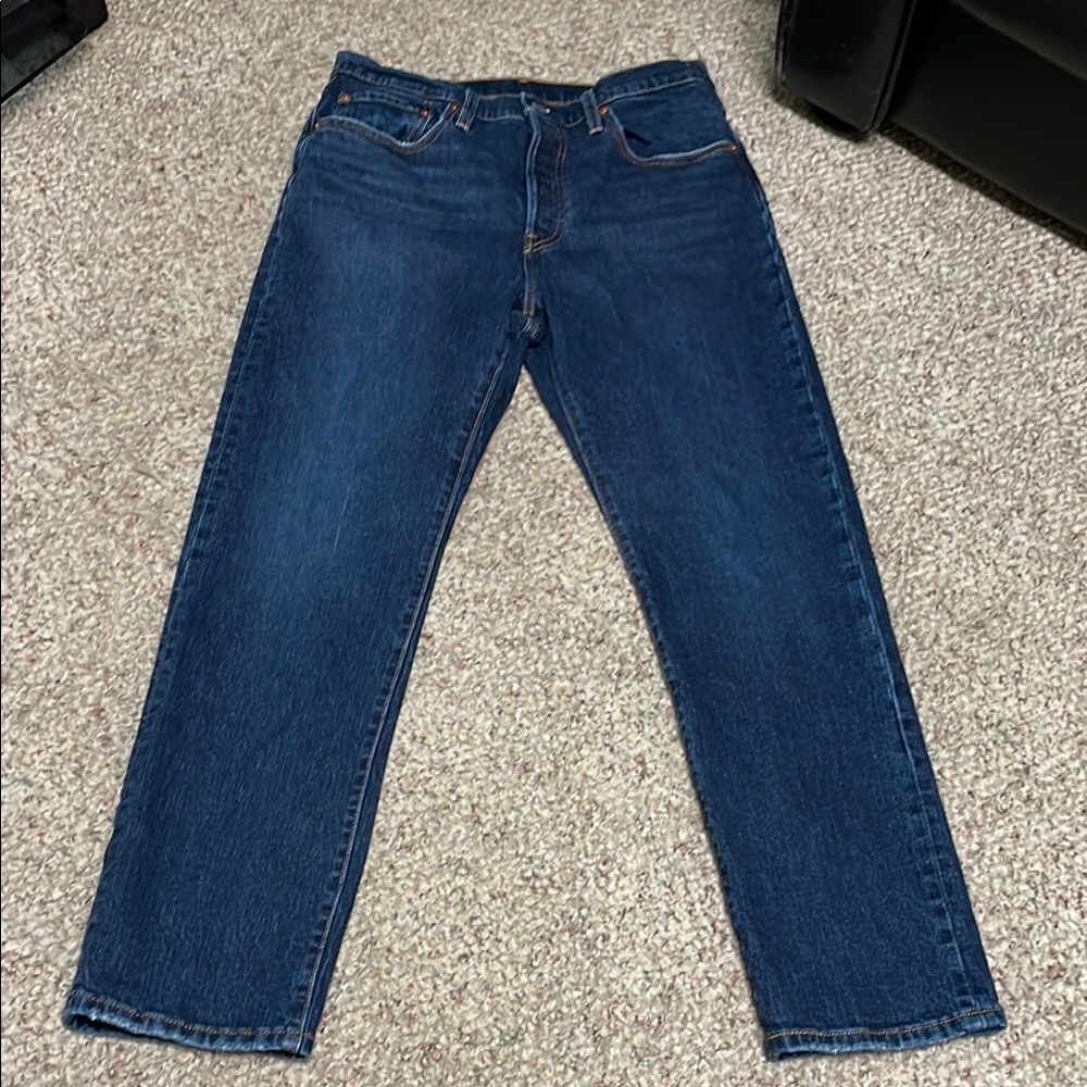 Levi’s 501 dark rinse Blue Jeans
